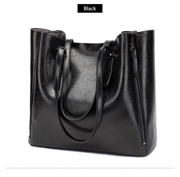 Vintage PU Leather Women's Handbag Messenger Shoulder - Image 14