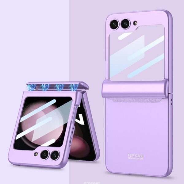 Samsung Galaxy Z Flip 5 5G Magnetic Hinge Armor Case - Image 11