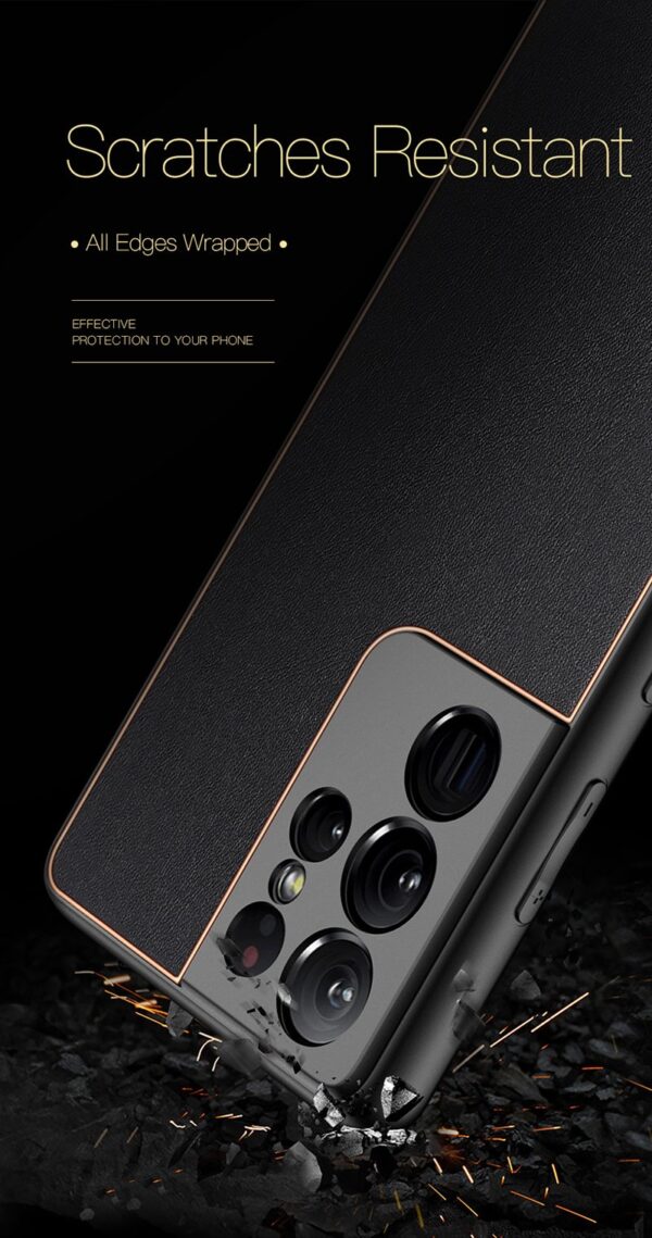 DUX DUCIS YOLO All-inclusive Electroplating Shockproof Protective Case Cover For Samsung Galaxy S21 Ultra - Image 13