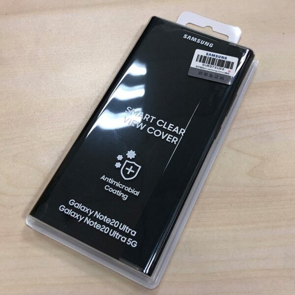 Original Samsung Clear View Flip Case Cover For Samsung Galaxy Note 20 Ultra - Image 3
