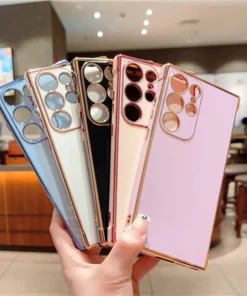 Luxury Premium Eletroplated Case Cover For Samsung Galaxy S22 Ultra