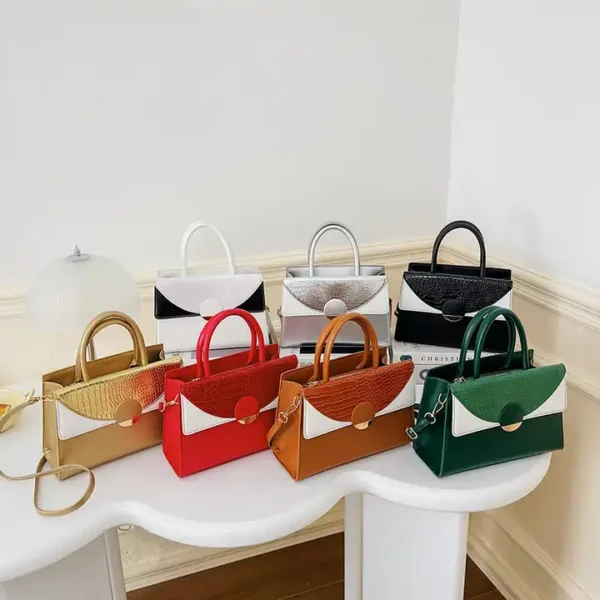 Luxury Premium New Fashion Single Shoulder Commuter Crossbody Designer Handbag - Image 4