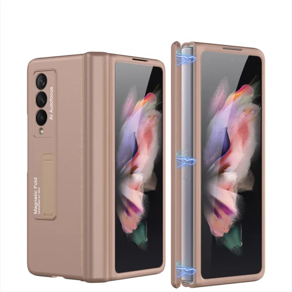 GKK Magnetic Hinge Tempered Glass Case Cover For Samsung Galaxy Z Fold 3 5G/ Fold 4 5G - Image 24