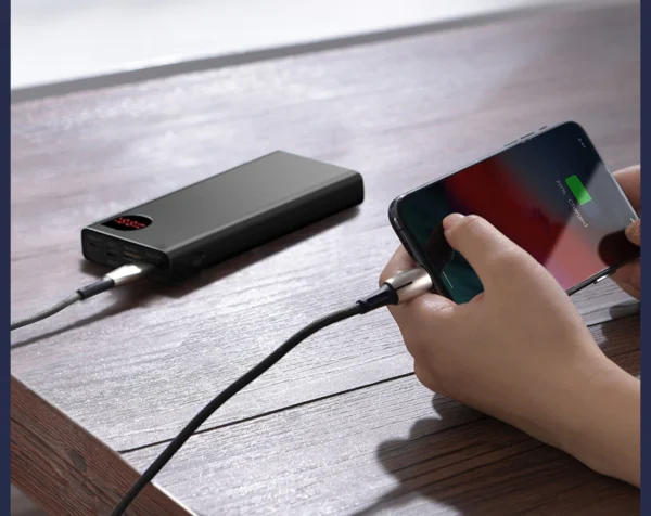 Baseus 22.5W Power Bank 20000mAh Portable Fast Charging Powerbank Type C PD Quick Charge Poverbank - Image 13