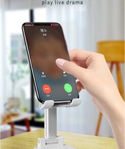 Luxury Premium Portable Desktop Folding Lifting Bracket Mobile Phone Stand Table