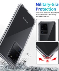 Luxury Premium Anti-Burst Transparent Case Cover For Samsung Galaxy S20 Ultra