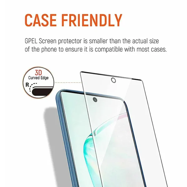 Full Glue Tempered Screen Curved Glass Protector On For Galaxy Series - Image 5