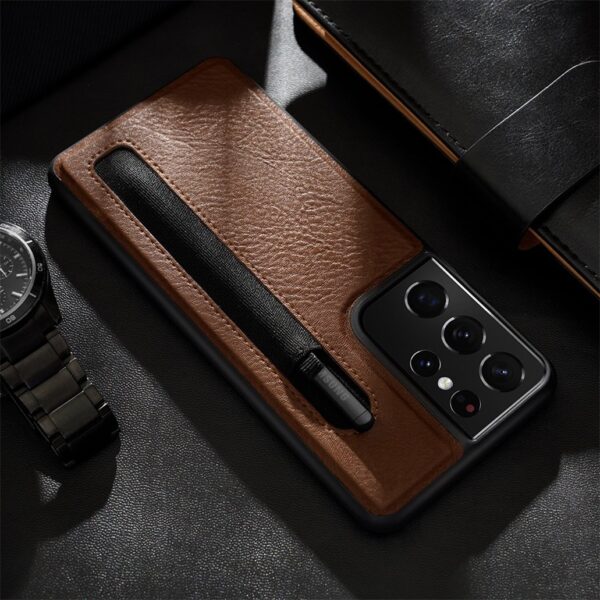 Nillkin Aoge Leather Cover case for Samsung Galaxy S21 Ultra - Image 10