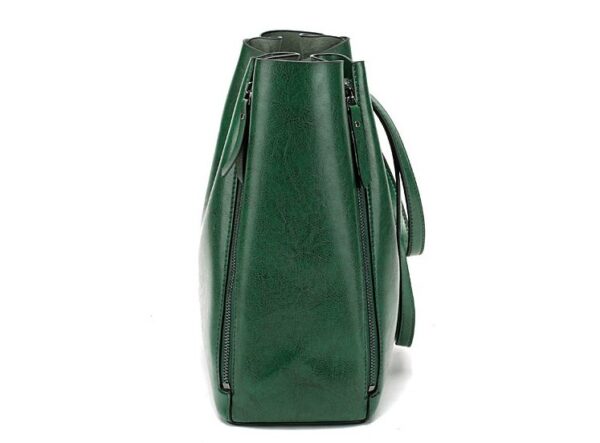 Vintage PU Leather Women's Handbag Messenger Shoulder - Image 22
