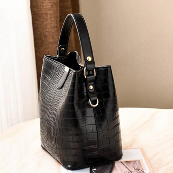 Yogodlns Retro Alligator Crocodile Large Capacity Crossbody Shoulder Messenger Bag - Image 21