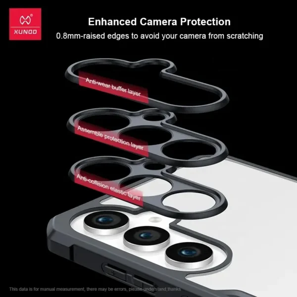Xunnd Military Airbag Shockproof Case Cover and 3D Glass Protector For Samsung Galaxy A54 5G - Image 13
