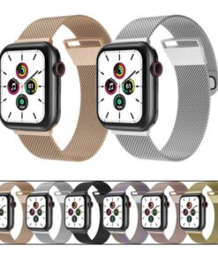 Milanese Magnetic Loop Strap bracelet Band For iWatch Series