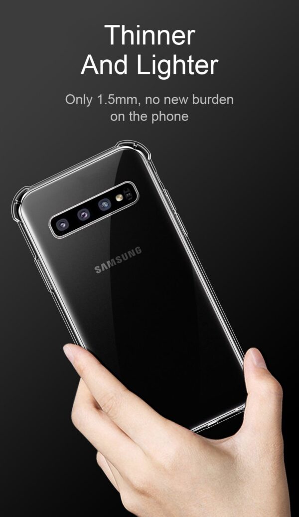Luxury Premium Transparent Antiburst Airskin Case Cover For Samsung Galaxy S10 5G
