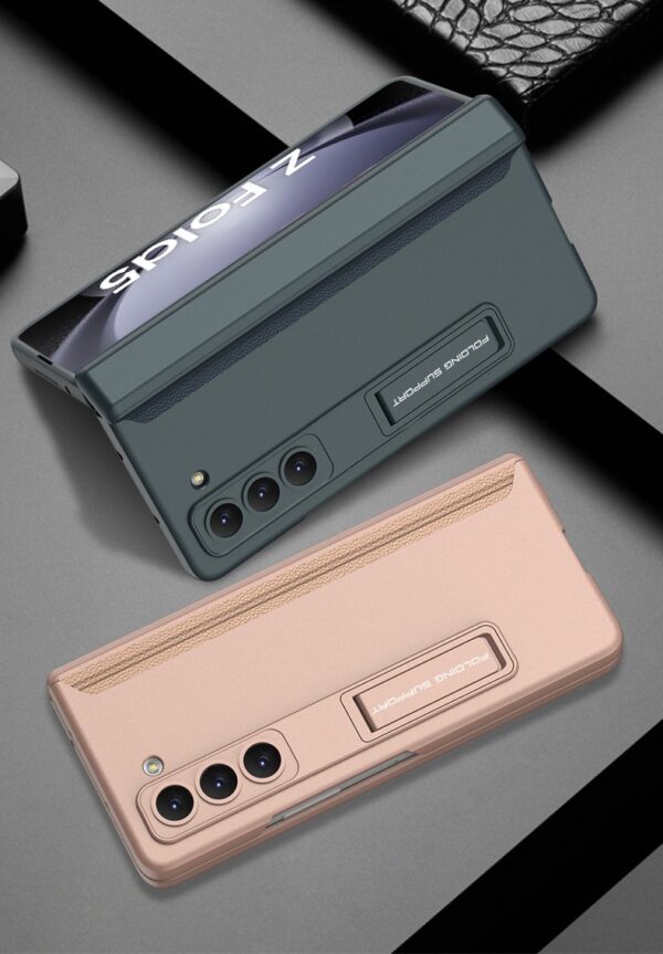 Samsung Galaxy Z Fold 5 Magnetic Adsorption Hinge Holder Protection Phone Case - Image 9