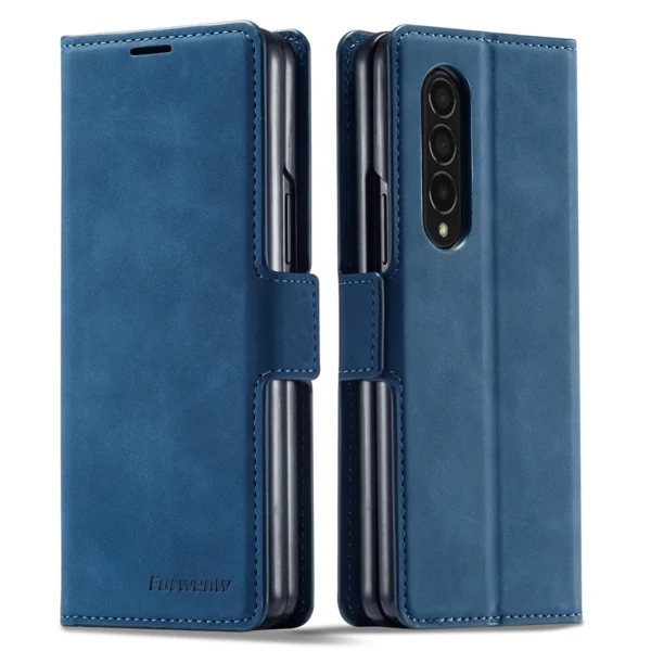 Luxury Premium PU Leather Card Slot Phone Case for Samsung Z Fold 3 5G/Fold 4 5G - Image 10