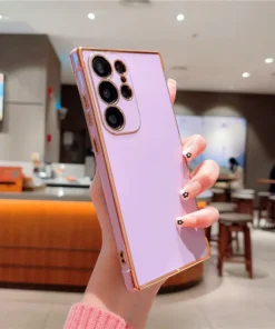 Alternative view of Luxury Premium Eletroplated Case Cover For Samsung Galaxy S22 Ultra