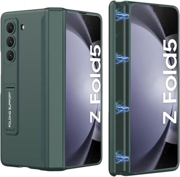 Samsung Galaxy Z Fold 5 Magnetic Adsorption Hinge Holder Protection Phone Case - Image 19