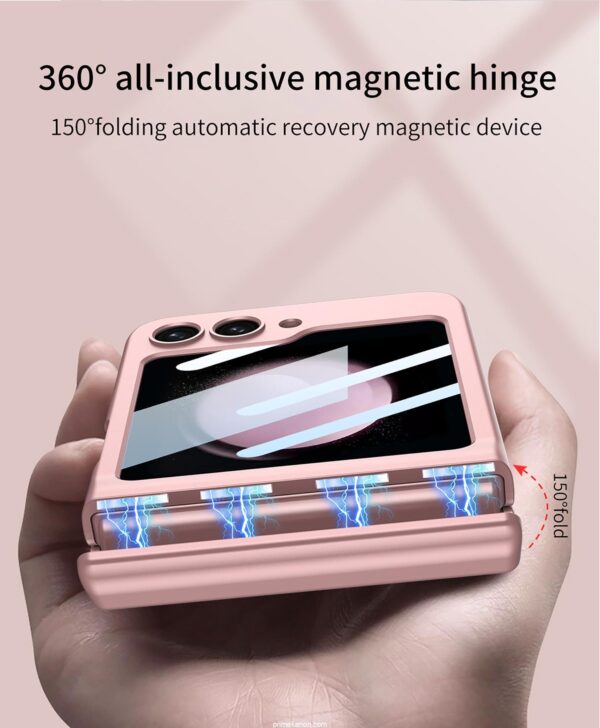 Samsung Galaxy Z Flip 5 5G Magnetic Hinge Armor Case - Image 15