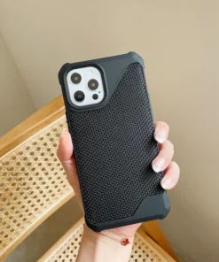 Alternative view of Magnetic Magsafe absorption Leather Phone Case Cover and 3D Glass Protector For iPhone 14 Pro Max