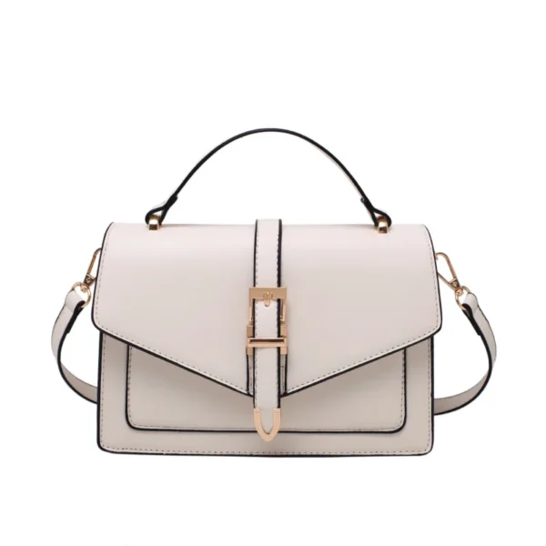 Luxury Premium PU Leather 2024 New Fashion Portable Crossbody Shoulder Handbag - Image 2
