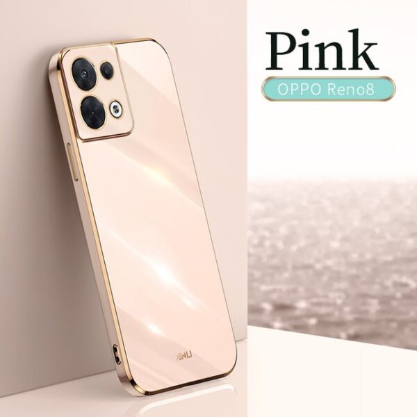 Luxury Premium Electroplated Gold Plated Case Cover For Oppo Series - Image 24
