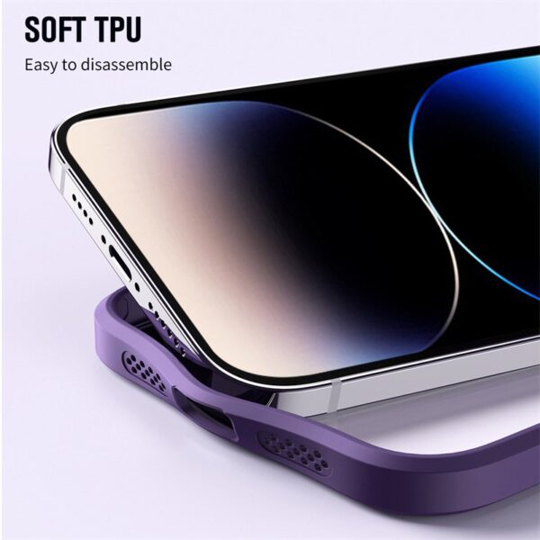 Luxury Premium Magnetic 360° Rotation Stand Ring Holder Frosted Transparent Case Cover For iPhone 11 Pro Max/12 Pro Max - Image 8