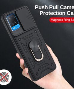 Alternative view of Oppo A54 A74 Series Slide Window Armor Case