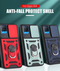 Oppo A76/A96 Keysion Slide Window Armor Case