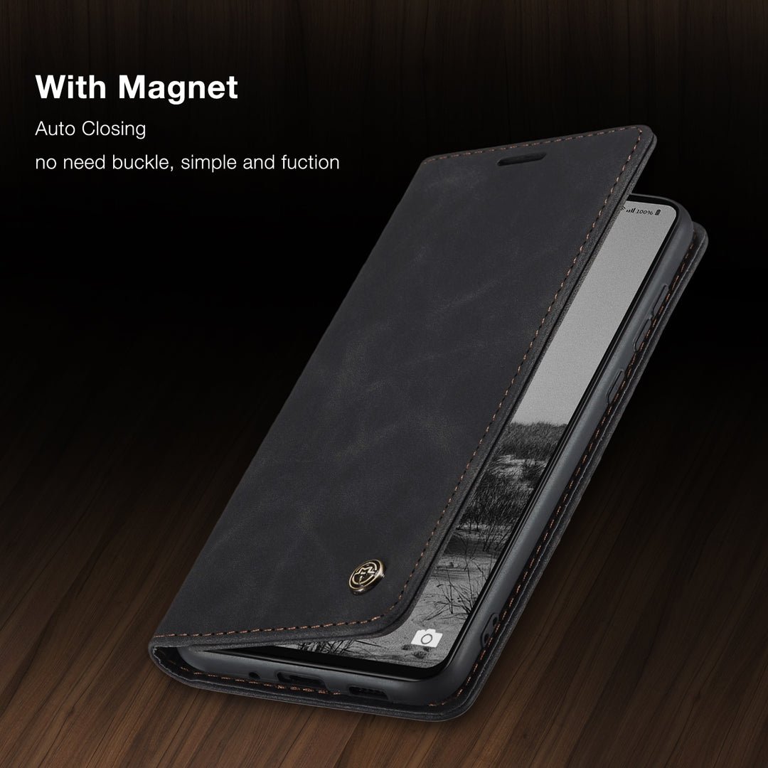 Premium Quality Leather Flip Cover for Oppo Reno 10 / Reno 11 Series - Image 12