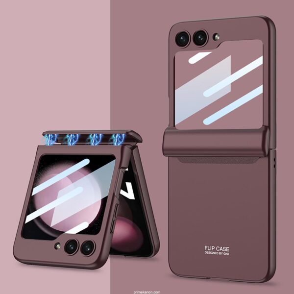 Samsung Galaxy Z Flip 5 5G Magnetic Hinge Armor Case - Image 16