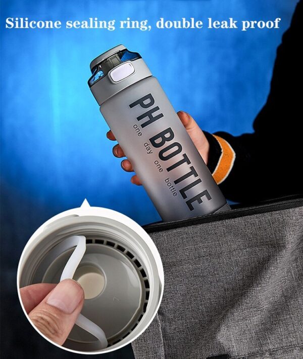Portable Sports Fitness Space Cup PH Gradient Colour Water Bottle - Image 5