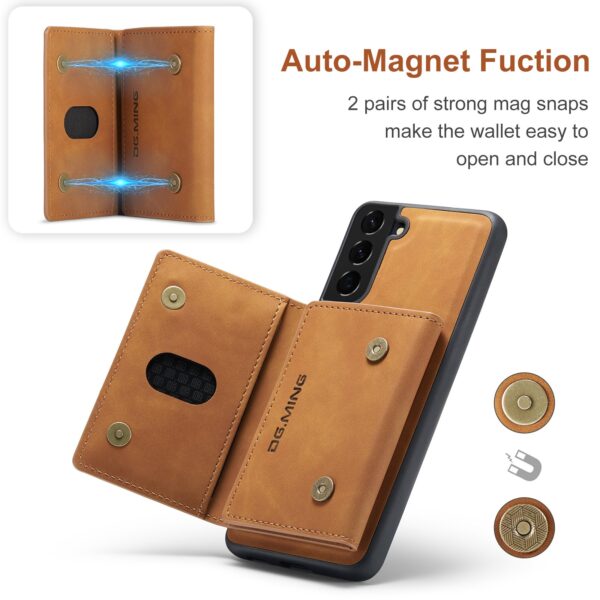 2 IN 1 Detachable Leather Wallet Case With Holder Function Protect Cover For Samsung Galaxy S22/S22 Plus - Image 25