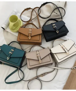 Luxury Premium PU Leather 2024 New Fashion Portable Crossbody Shoulder Handbag