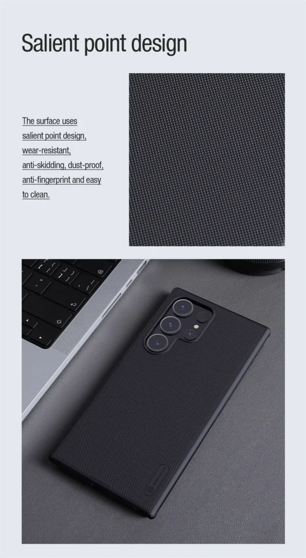 Nilkin Super Frosted Shield Pro Case Cover For Samsung Galaxy S24 Ultra - Image 7