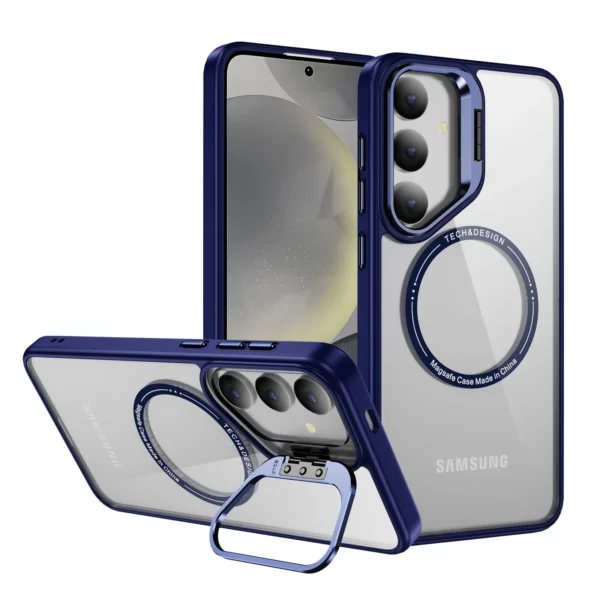 Luxury Premium Camera Lens Frame Metal Bracket Shockproof Phone Case For Samsung Galaxy A35/A55 - Image 5