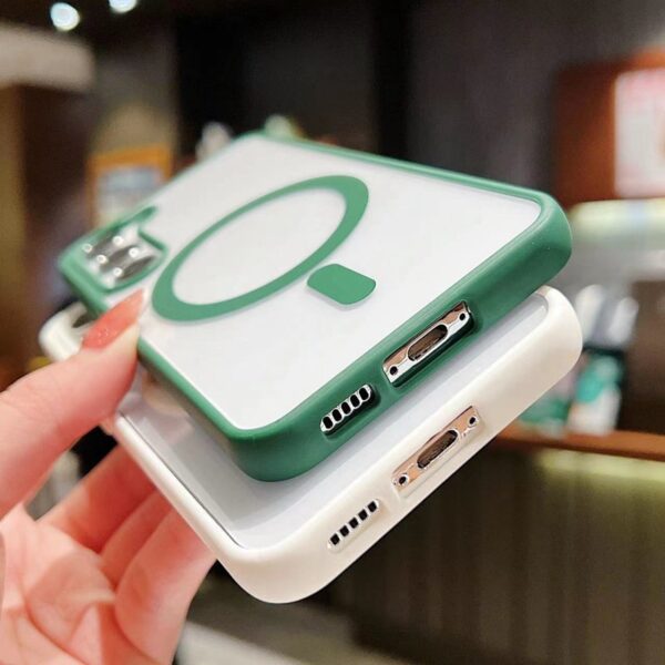 Luxury Premium Magsafe Transparent Shockproof Armor Case  Cover For Samsung Galaxy S23/S23 Plus - Image 8