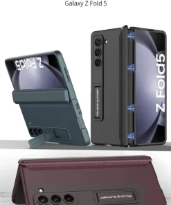 GKK Magnetic Hinge Tempered Glass Case Cover For Samsung Galaxy Z Fold 5