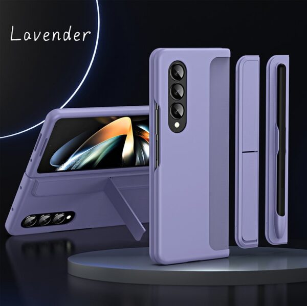 Luxury  Premium Movable Module Design Bracket Case Cover with Capacitance Pen For Samsung Z Galaxy Z Fold Series - Image 18