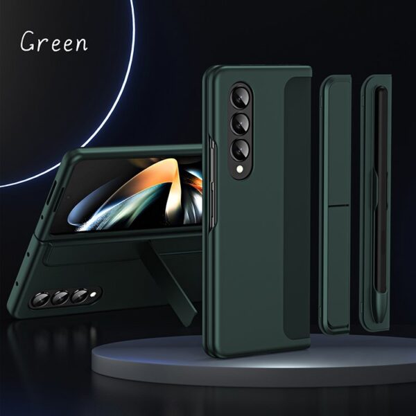 Luxury  Premium Movable Module Design Bracket Case Cover with Capacitance Pen For Samsung Z Galaxy Z Fold Series