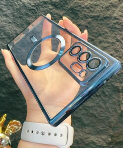 Alternative view of Luxury Premium Soft Silicone Magsafe Transparent Case Cover For Samsung Galaxy Note 20 Ultra