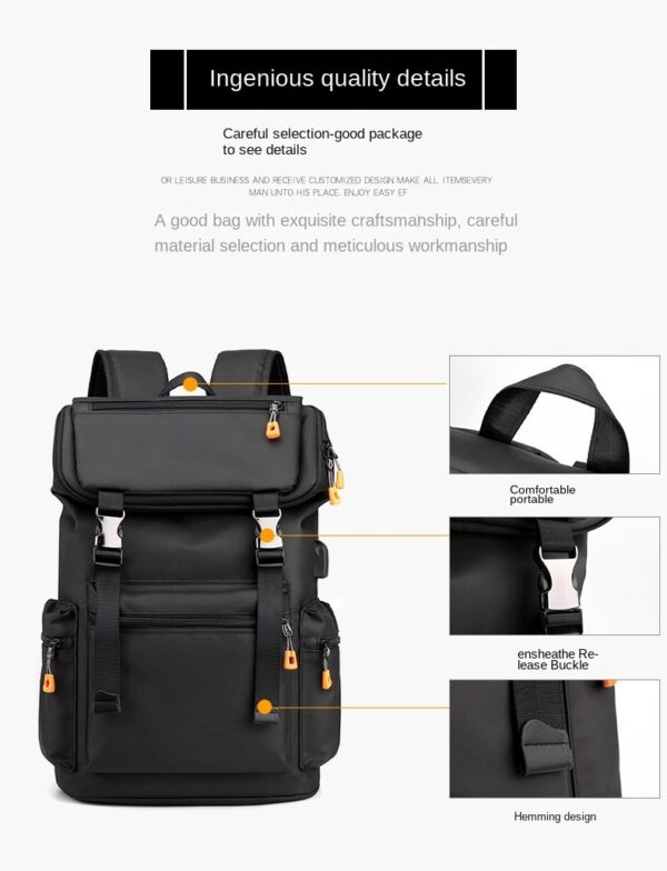 Outdoor Mountain Backpack Large Capacity Camping Mountain Backpack Bag - Image 9