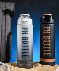 1000ml Sports Fitness Space Cup Gradient Color Portable Fitness Water Bottle