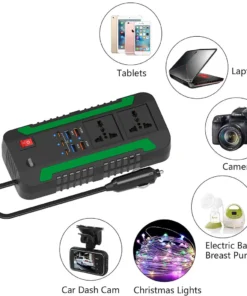 Green Lion Spark 300W Power Fast Charging Socket Power Adapter Car Inverter