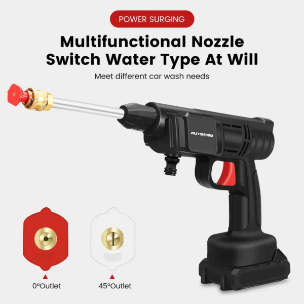 Rechargeable Cordless High Pressure Car Washer - Image 11