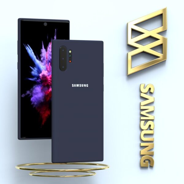 Official Liquid Silicone Case Cover For Samsung Galaxy Note 10 Plus - Image 14