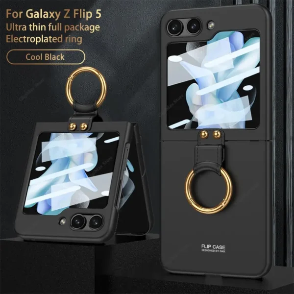 Luxury Premium Ring Case Cover For Samsung Galaxy Z Flip 5 5G - Image 13