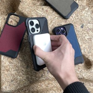 Magnetic Magsafe absorption Leather Phone Case Cover and 3D Glass Protector For iPhone 14 Pro Max