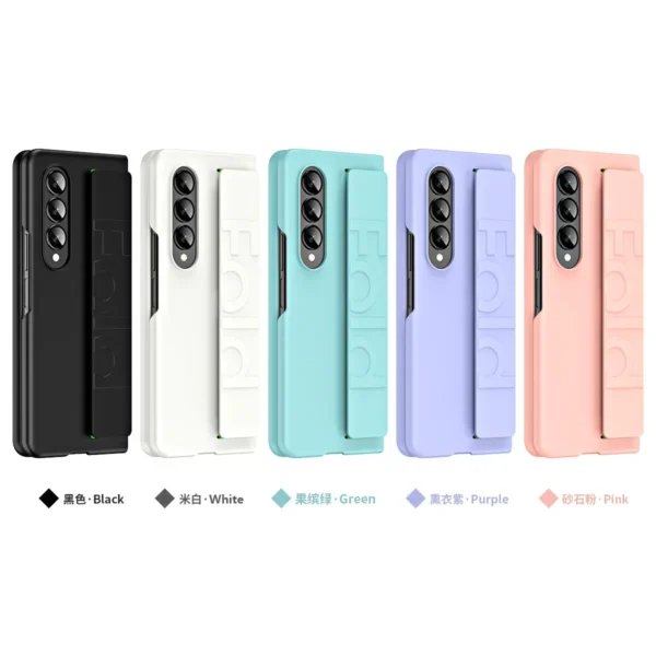 Luxury Premium Creative Silicon Foldable Wristband Phone Case Cover For Samsung Z Fold 3/Z Fold 4