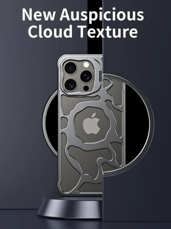 Luxury Ultra thinTitanium Metal Magnetic Magsafe Wireless Charging Metal Case Cover For iPhone Series - Image 13