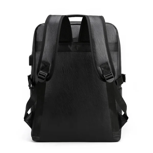 Luxury Premium Business Vintage Pu Leather Casual mochila hombre Backpack Bag - Image 9